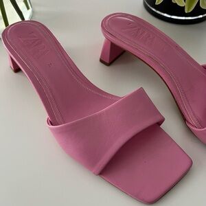 Zara Sandals with cute heel